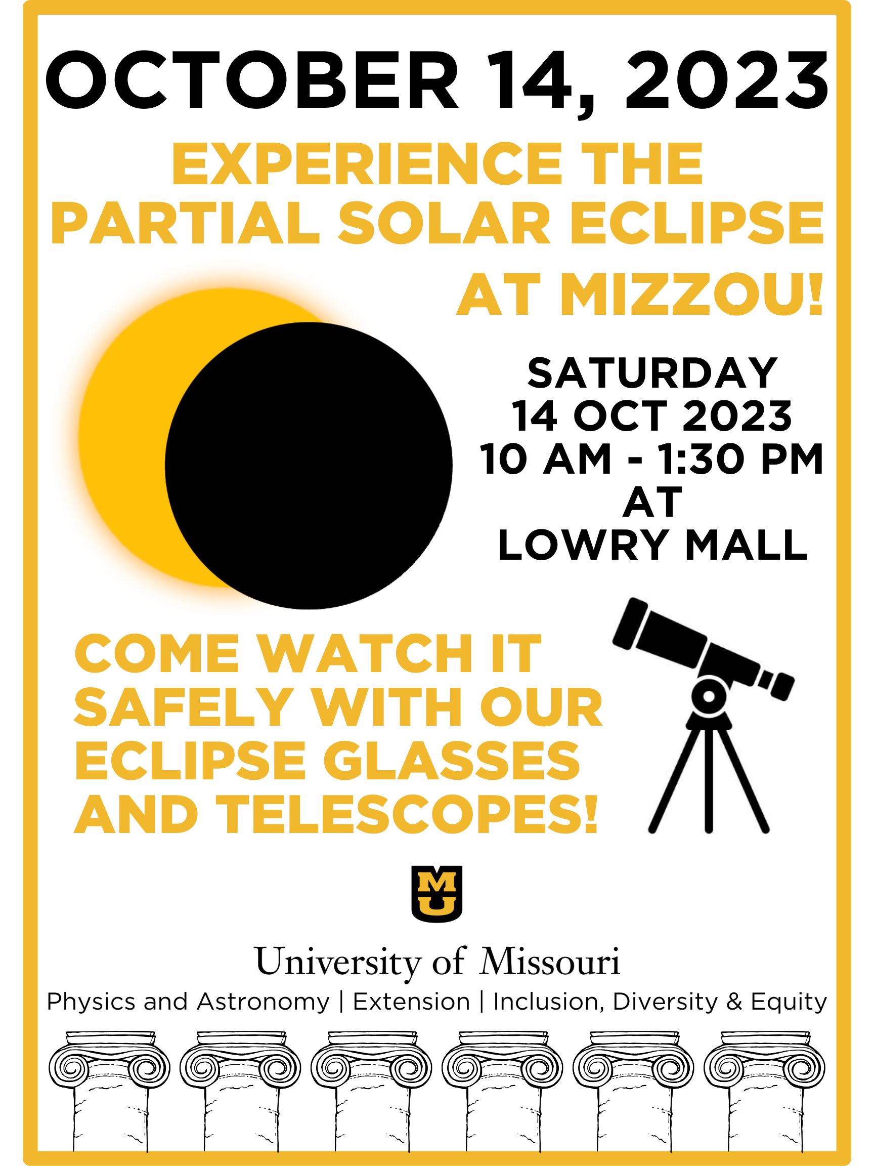 Poster 2023 Oct 14 Partial Solar Eclipse