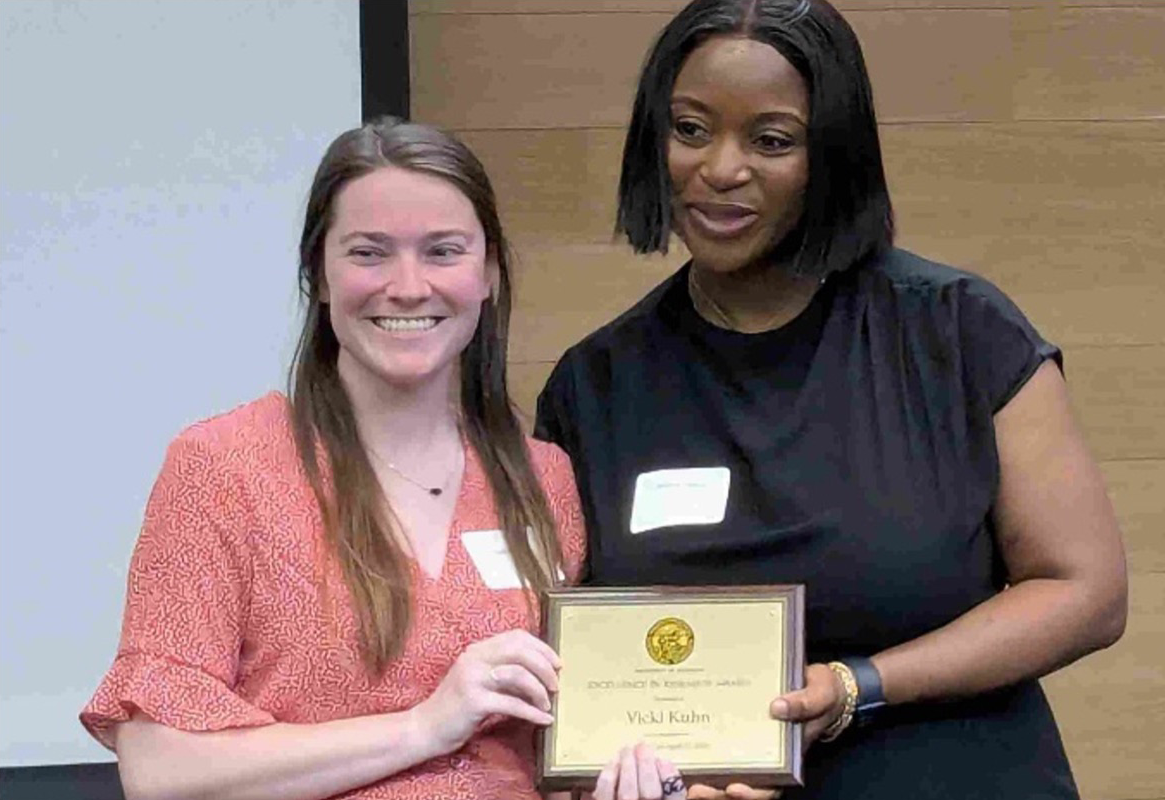 Vicki Kuhn and Jessica Osaze