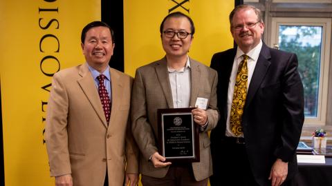 Prof. Guang Bian receives President’s Award for Early Career Excellence