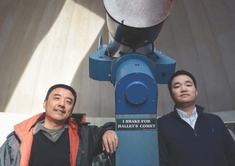 Haojing Yan and his graduate student co-author Bangzheng Sun